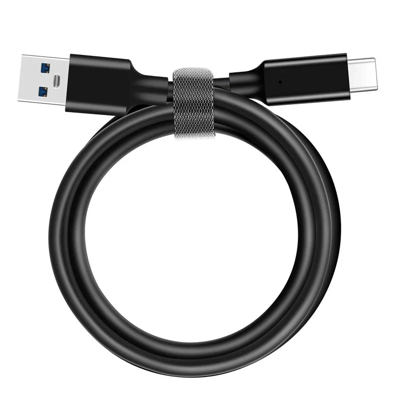 USB3.2 10Gbps Cable Type a to USB C 3.1/3.2 Gen2 Data Transfer Cable for SSD Hard Disk 3A 60W QC 3.0 Fast Charging USB C Adapter