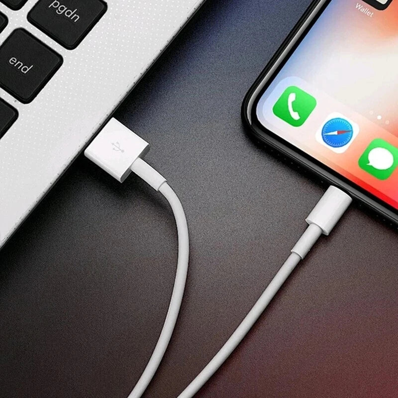 USB Cable for Iphone 14 13 12 11 Pro Max Mini 6 7 8 plus XS X XR SE Ipad 20W Phone Data Sync Fast Charging Wire Cord 0.25M 1M 2M